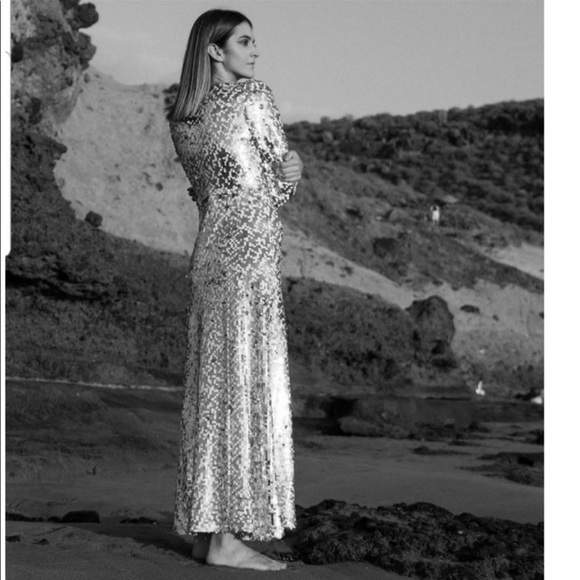 *SOLD* ZARA maxi sequin dress - Picture 7 of 12